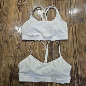 Not for sale Lululemon White Sports Bras Size 12